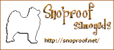 Link logo Sno'proof Samoyeds