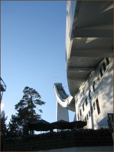 Ski tower
