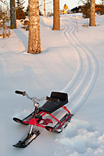 L&auml;nsirinne ilta-auringon valossa.